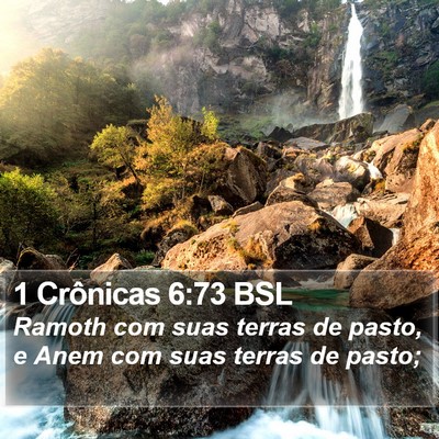 1 Crônicas 6:73 BSL Bible Verse Image