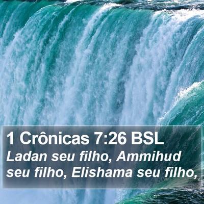1 Crônicas 7:26 BSL Bible Verse Image