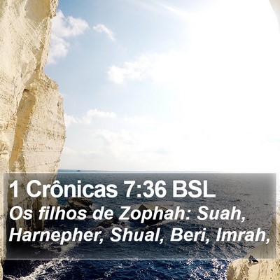 1 Crônicas 7:36 BSL Bible Verse Image