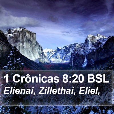 1 Crônicas 8:20 BSL Bible Verse Image