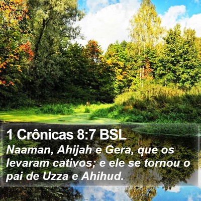 1 Crônicas 8:7 BSL Bible Verse Image