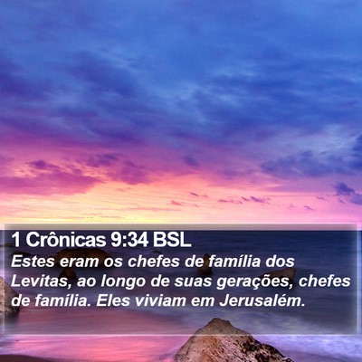 1 Crônicas 9:34 BSL Bible Verse Image
