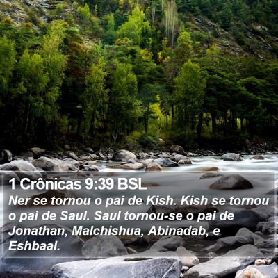 1 Crônicas 9:39 BSL Bible Verse Image