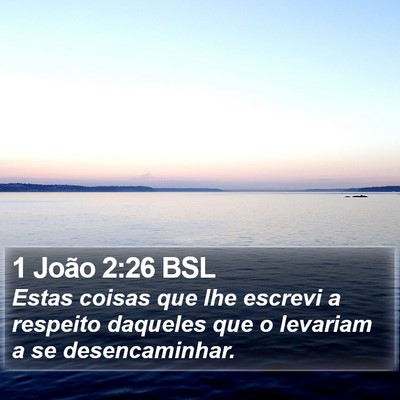 1 João 2:26 BSL Bible Verse Image