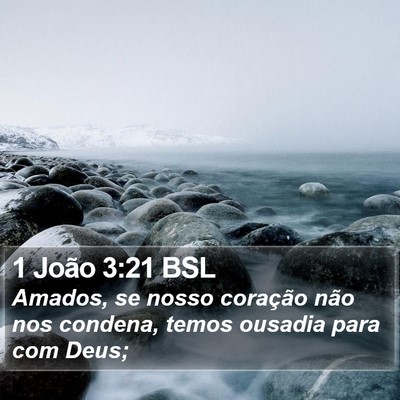 1 João 3:21 BSL Bible Verse Image