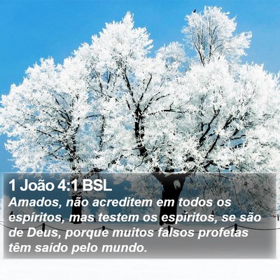 1 João 4:1 BSL Bible Verse Image