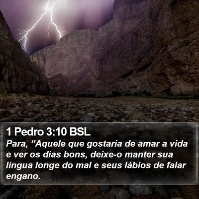 1 Pedro 3:10 BSL Bible Verse Image