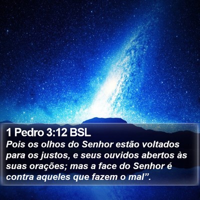 1 Pedro 3:12 BSL Bible Verse Image