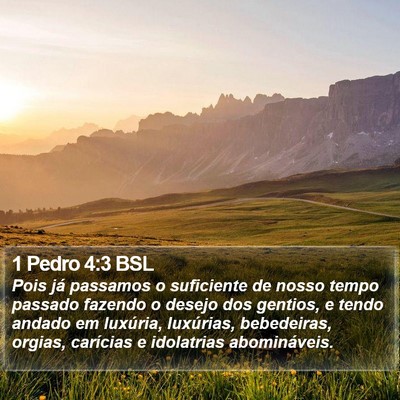 1 Pedro 4:3 BSL Bible Verse Image
