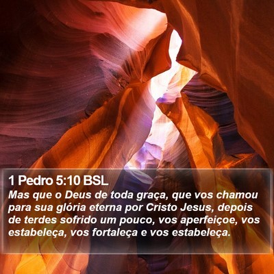 1 Pedro 5:10 BSL Bible Verse Image