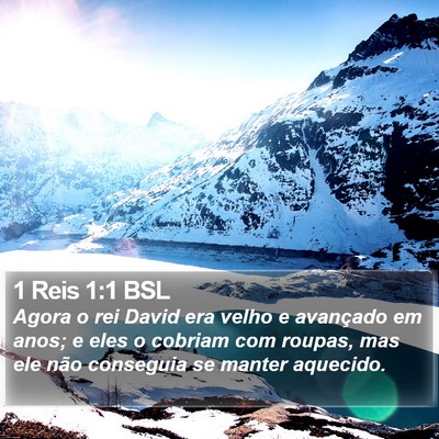 1 Reis 1:1 BSL Bible Verse Image