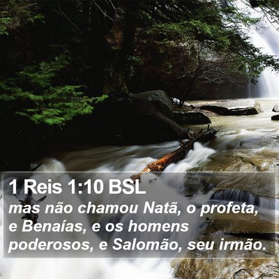1 Reis 1:10 BSL Bible Verse Image