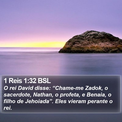 1 Reis 1:32 BSL Bible Verse Image