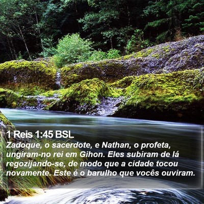 1 Reis 1:45 BSL Bible Verse Image