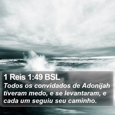 1 Reis 1:49 BSL Bible Verse Image