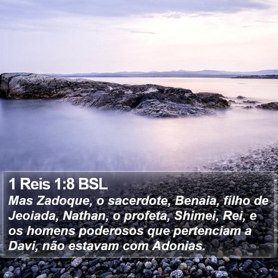 1 Reis 1:8 BSL Bible Verse Image