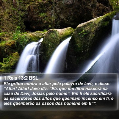 1 Reis 13:2 BSL Bible Verse Image