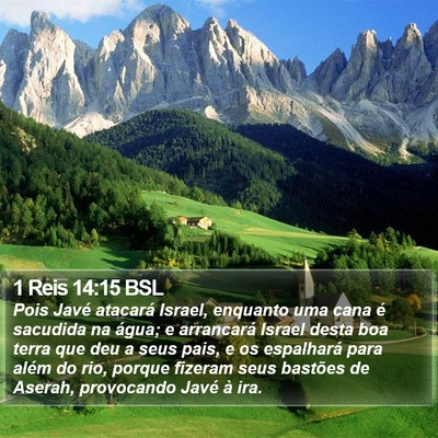 1 Reis 14:15 BSL Bible Verse Image