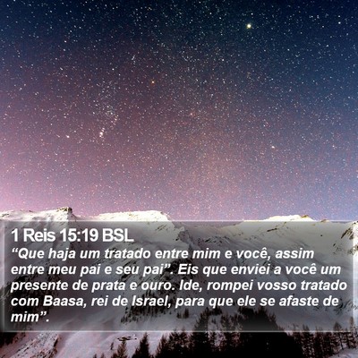 1 Reis 15:19 BSL Bible Verse Image