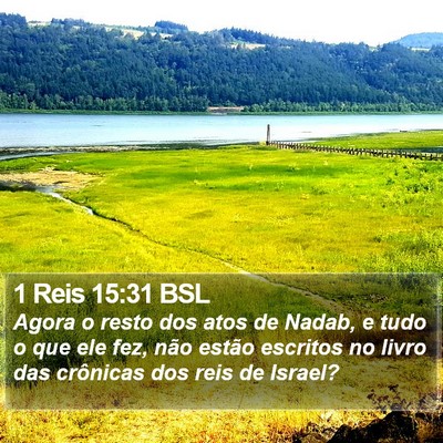 1 Reis 15:31 BSL Bible Verse Image
