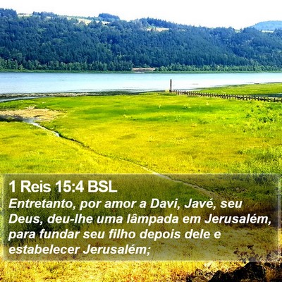 1 Reis 15:4 BSL Bible Verse Image