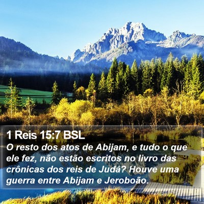 1 Reis 15:7 BSL Bible Verse Image