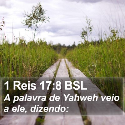 1 Reis 17:8 BSL Bible Verse Image
