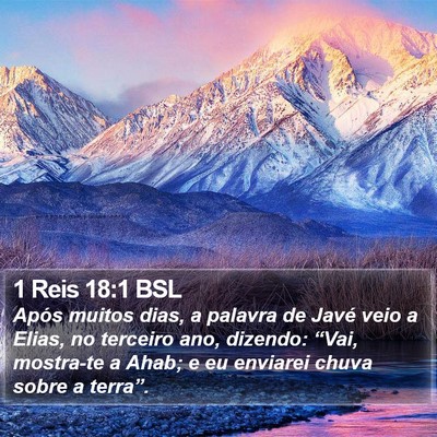 1 Reis 18:1 BSL Bible Verse Image