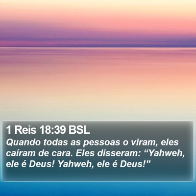 1 Reis 18:39 BSL Bible Verse Image