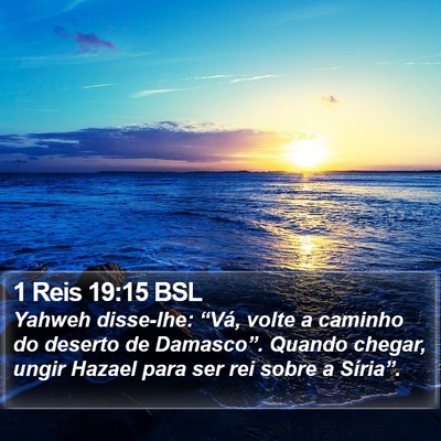 1 Reis 19:15 BSL Bible Verse Image