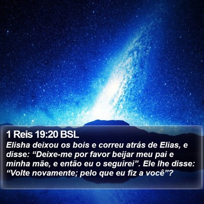 1 Reis 19:20 BSL Bible Verse Image