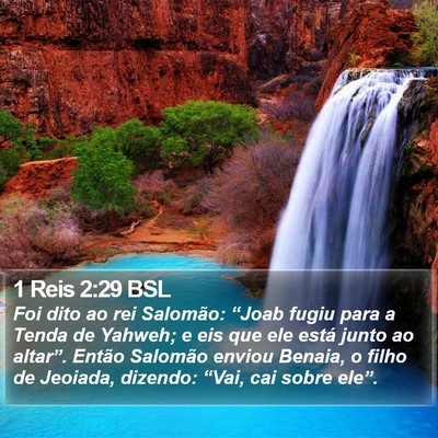 1 Reis 2:29 BSL Bible Verse Image