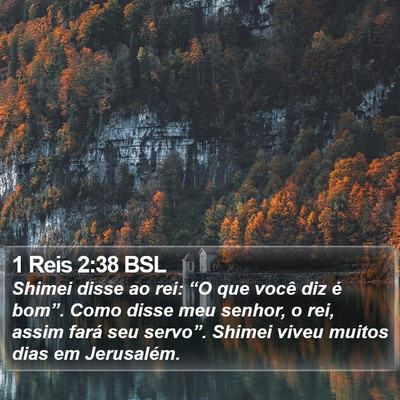 1 Reis 2:38 BSL Bible Verse Image