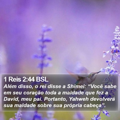 1 Reis 2:44 BSL Bible Verse Image