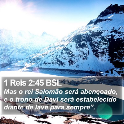 1 Reis 2:45 BSL Bible Verse Image