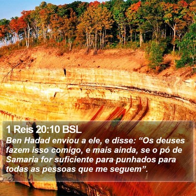 1 Reis 20:10 BSL Bible Verse Image