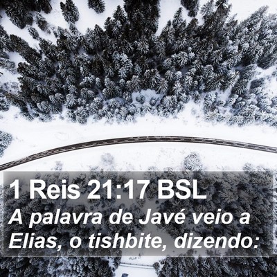 1 Reis 21:17 BSL Bible Verse Image