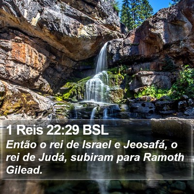 1 Reis 22:29 BSL Bible Verse Image