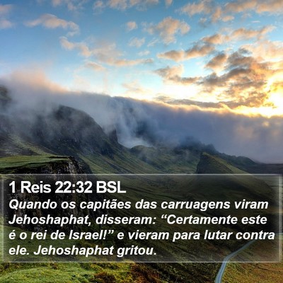 1 Reis 22:32 BSL Bible Verse Image