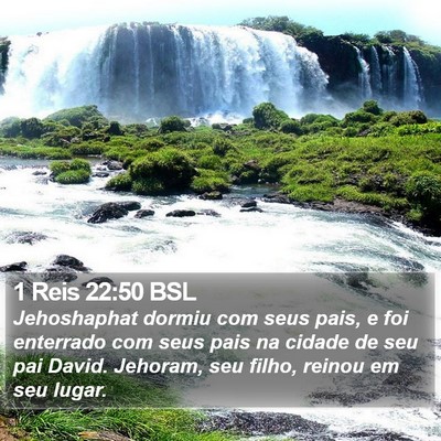 1 Reis 22:50 BSL Bible Verse Image