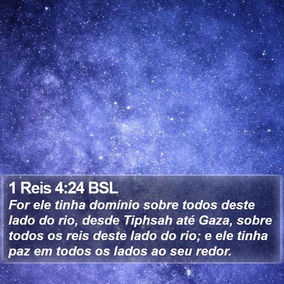 1 Reis 4:24 BSL Bible Verse Image