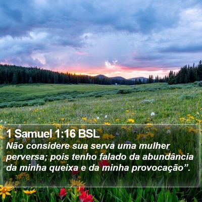 1 Samuel 1:16 BSL Bible Verse Image