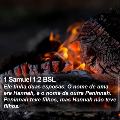 1 Samuel 1:2 BSL Bible Verse Image