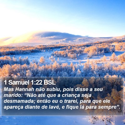 1 Samuel 1:22 BSL Bible Verse Image