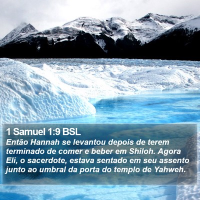 1 Samuel 1:9 BSL Bible Verse Image