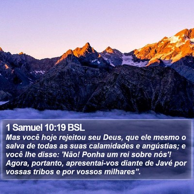 1 Samuel 10:19 BSL Bible Verse Image