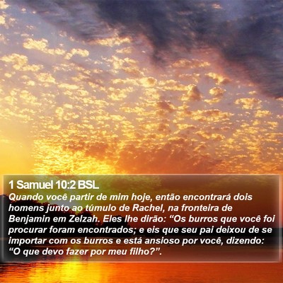 1 Samuel 10:2 BSL Bible Verse Image