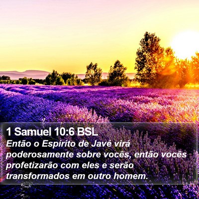 1 Samuel 10:6 BSL Bible Verse Image