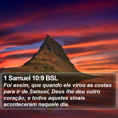 1 Samuel 10:9 BSL Bible Verse Image