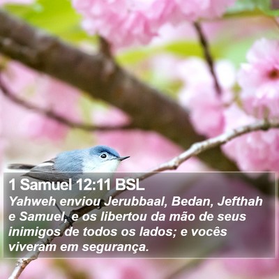 1 Samuel 12:11 BSL Bible Verse Image